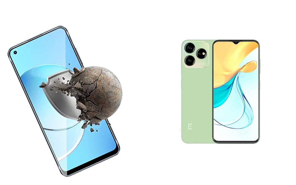Захисне скло DefenzoGlass для ZTE Blade V50 Design – подвійна міцність Київ - фото 2