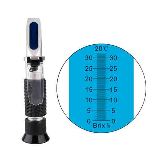 Рефрактометр для цукру соку вина, тестер цукристості 0-32% Brix АТС RZ113 Вінниця