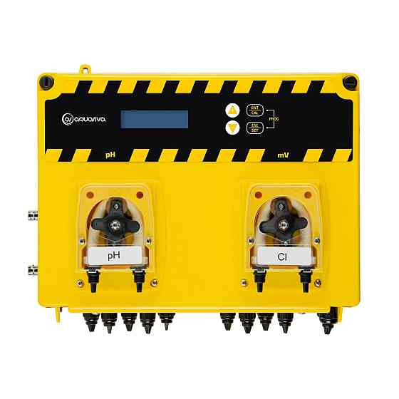 Дозуюча станція для басейнів  Aquaviva pH/Rx+Free Cl 1.5 л/год + набір pH Київ