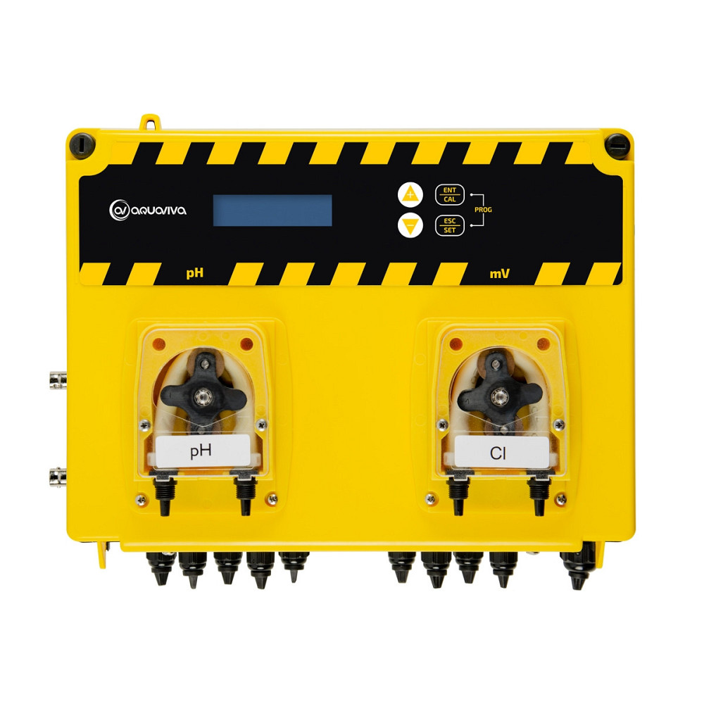 Дозирующая станция для бассейнов Aquaviva pH/Rx+Free Cl 1.5 л/ч + набор pH Киев - изображение 1