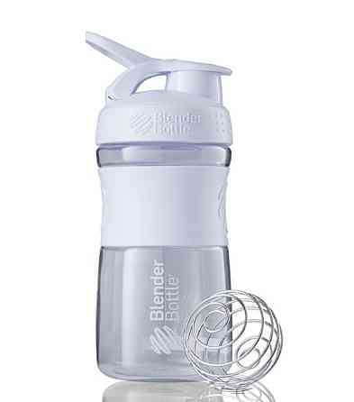 Шейкер спортивний (пляшка) BlenderBottle SportMixer Flip 20oz/590ml White Кам'янське
