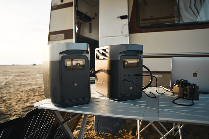 Додаткова батарея EcoFlow DELTA 2 Extra Battery ZMR330EB 1024 Вт·год для портативної електростанції, збільшення ємності, LiFePO4 акумулятор Николаев - изображение 7