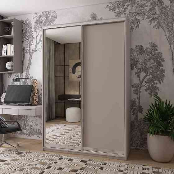 Шкаф-купе Doros Сити Лайт Кашемир 1 ДСП/1 зеркало 150х60х225 (80736353) Днепр