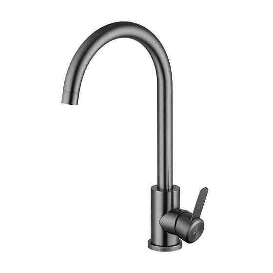 Смеситель для кухни Agua Elposo-INOX035AM Киев