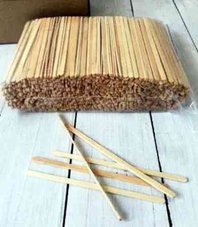 Мешалка деревянная для кофе и чая, широкая (800 шт./уп.) Павлоград