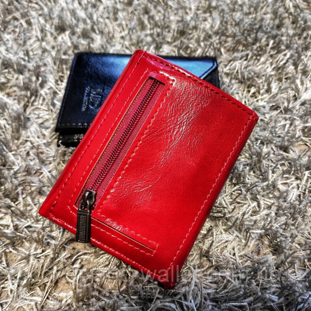 Маленький женский кошелёк красного цвета MD 610 Киев - изображение 9