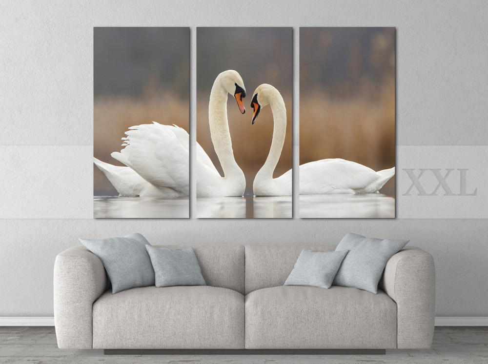 Модульна картина Білі Лебеді Art-127_XXL Київ - фото 2