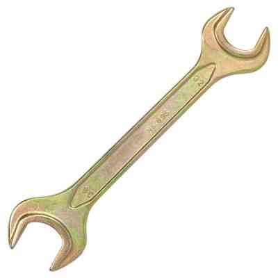 Ключ Sigma рожковый 32x36мм желтый цинк (6025361) Винница