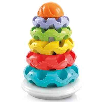 Развивающая игрушка Clementoni пирамидка Stacking Rings (17103) Винница