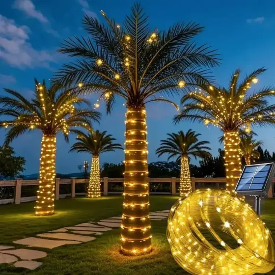 Светодиодная гирлянда "Трубка" 20м 200 LED, теплый белый Коломия