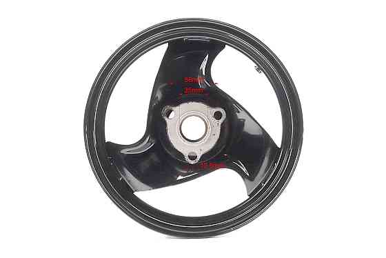 Диск колісний передній Yamaha (5BM) диск. гальмо (сталевий) чорний Київ