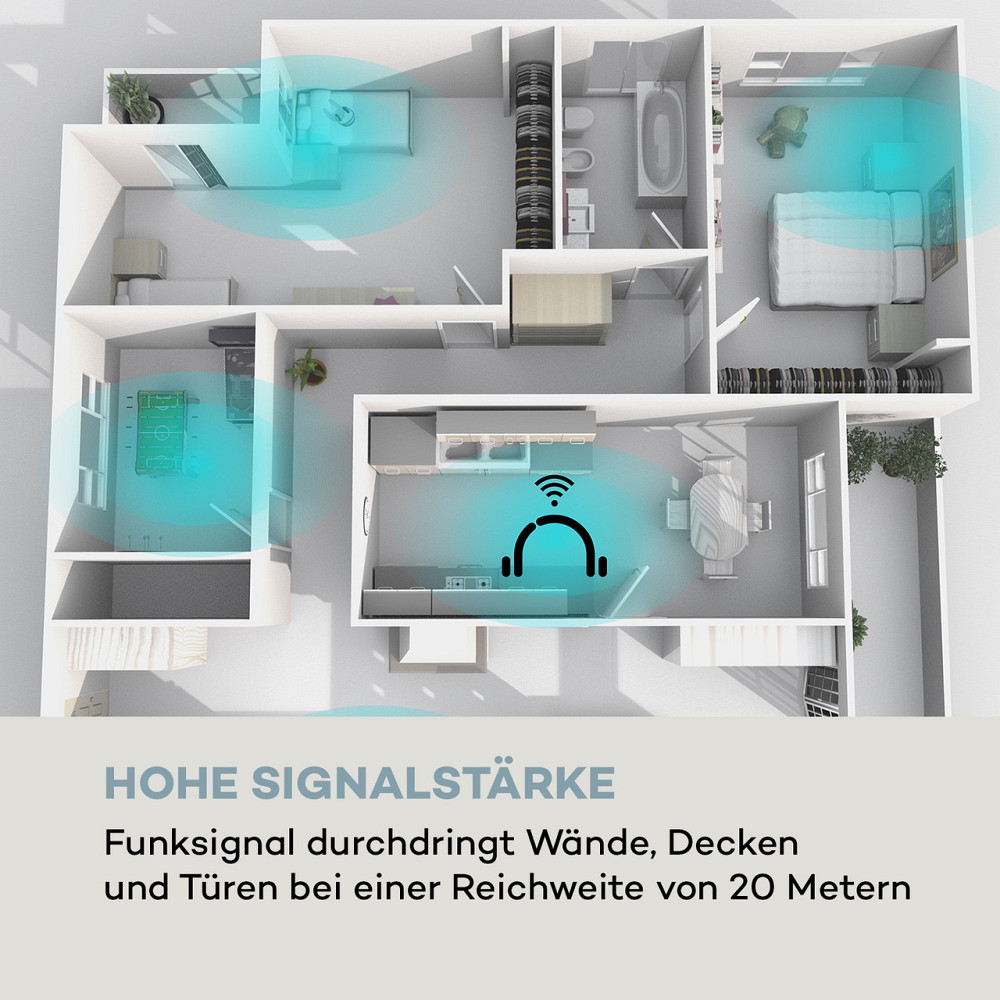 Беспроводные наушники Silencium 20m 2.4GHz TV/HiFi/CD/MP3 аккумулятор черный (Германия, читать описание) Ровно - изображение 4