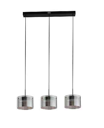 VALESO Підвісний світлодіодний світильник G 2922/3L 42W Димчасто-чорний Коломыя