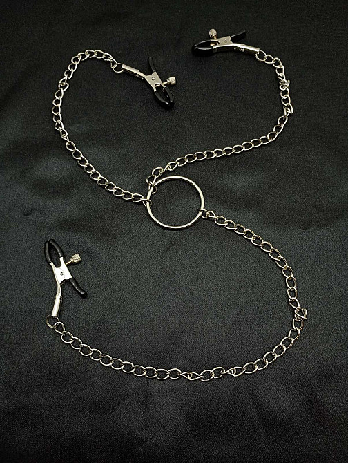 Затискачі для сосків з ланцюжком 26933 Луцьк - фото 3