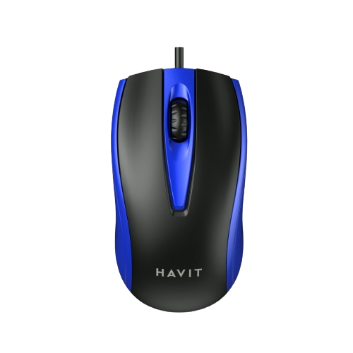 Мишка дротова Havit HV-MS871 синій Житомир