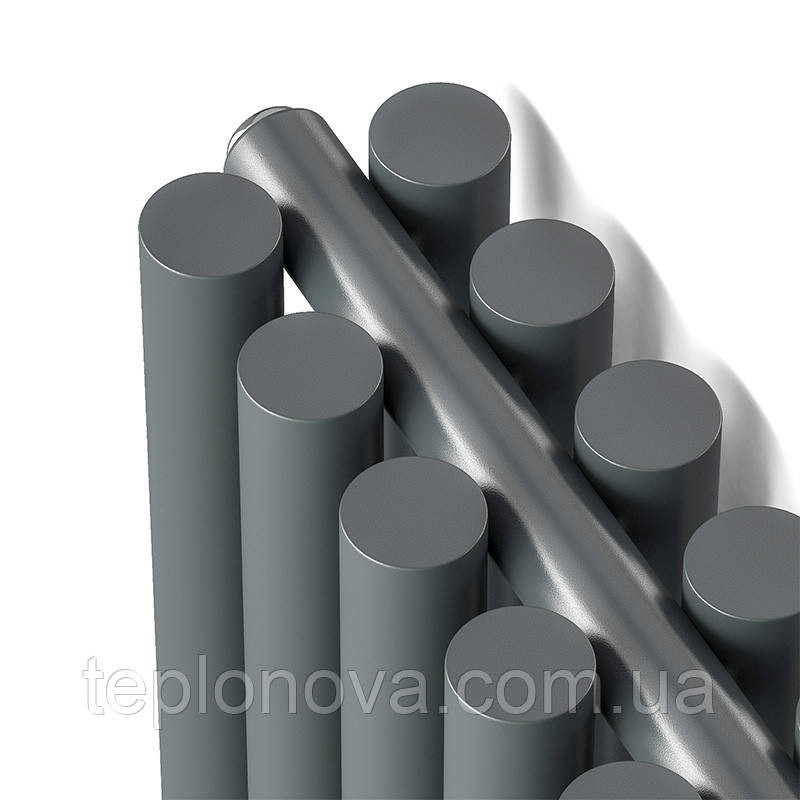 Дизайнерский радиатор 1800/413 (мм) антрацит IDEALE GLORIA (универсальное подключение) 12 7/1800/413 Черновцы - изображение 2