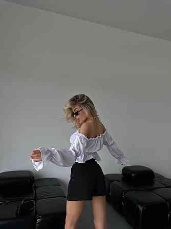 Жіноча базова мініспідниця-шорти костюмка Чорний, 46/48 Одеса