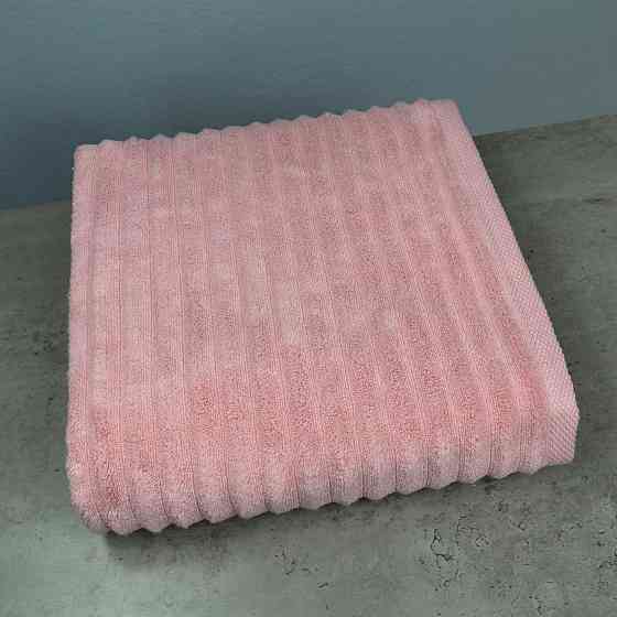Набір махрових рушників Зеро Твіст 3шт GM Textile 50x90см, 50x90см, 70x140см 550г/м2 (Рожевий) Суми