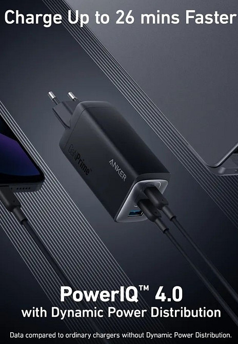 Зарядное устройство Anker 737 GaN Prime 120W. Киев - изображение 2