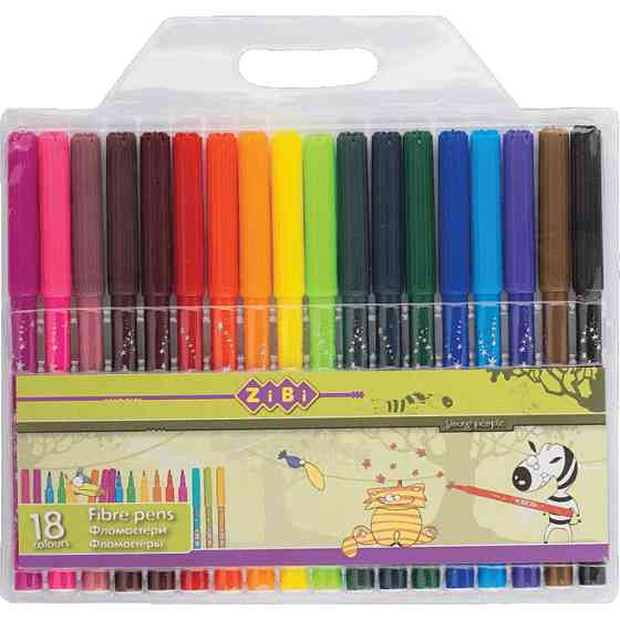 Фломастери ZiBi 18 colors (ZB.2803) Вінниця
