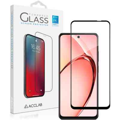 Скло захисне ACCLAB Full Glue Oppo A3x Black (1283126598890) Вінниця