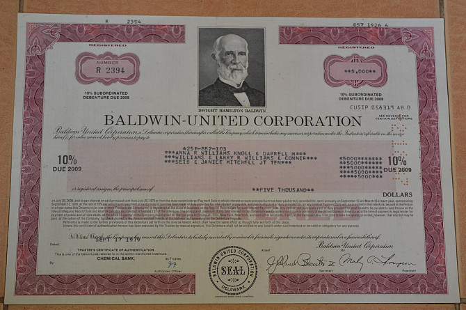 Акція. США. 1979 рік No2394 (Б-4) Полтава - фото 1
