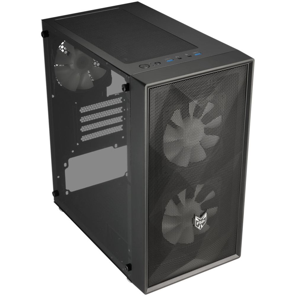 Корпус FSP CST130BASICB без БЖ mATX Black Вінниця - фото 2
