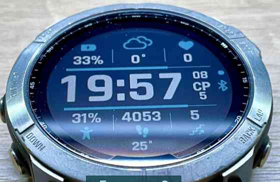 Смарт -Часы Garmin Fenix 7X Sapphire Solar Titanium Киев