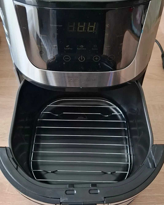 НЕМЕЦКА Аерофритюрниця (аеро гриль) без олії 3500 Вт Zepline ZP-142 8 л. Київ - фото 3
