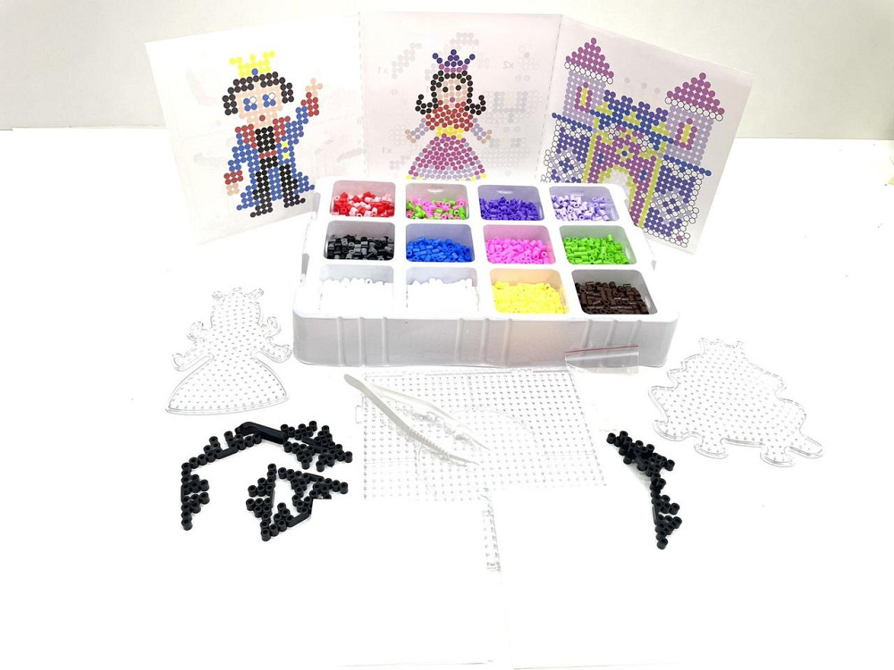 Термомозаїка 4FUN Game Club Принцеса 4000 намистин 3Д фігурки (22036) Чернигов - изображение 4