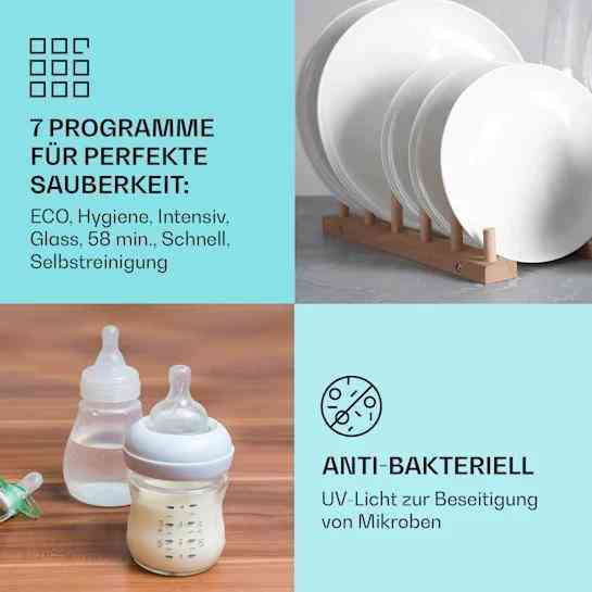 Посудомийна машина Havasia UV 6 Luminance Klarstein Німеччина Рівне