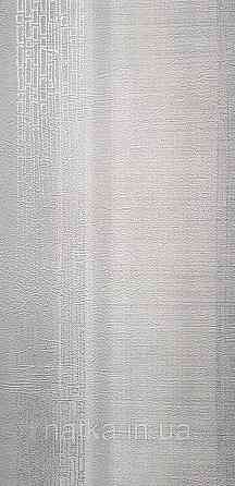 Шпалери вінілові на флізеліні Marburg Loft 0.53х10 смуги розмиті сірі чорні сріблясті Київ