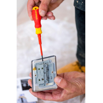 Набор отверток Stanley FatMax VDE 1000V изолированных, 10 штук. (STHT60032-0) Винница - изображение 6