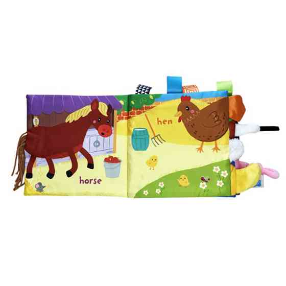 Интерактивная развивающая книжечка 