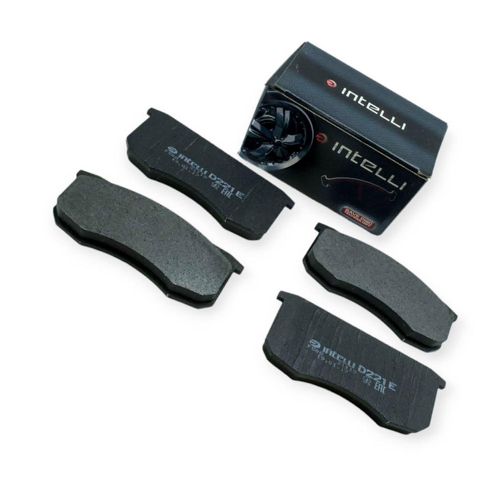 Колодки тормозные УАЗ 3160, Хантер, Патриот передние (мягкие) (к-кт 4 шт) Dafmi Intelli Мукачево - изображение 1