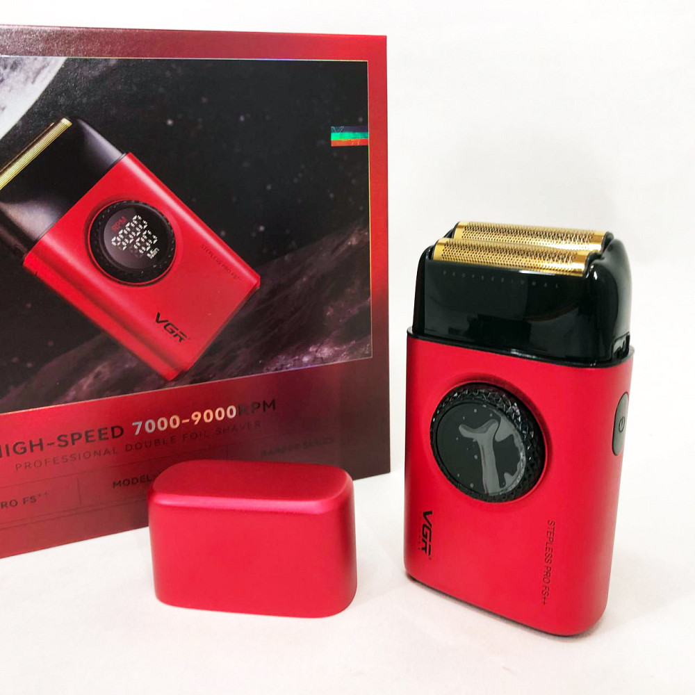 Бритва портативна акумуляторна VGR, Електробритва для ідеального гоління, Електробритва-шейвер чоловіча OQ-98 Львів - фото 15