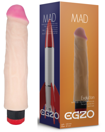 Вибратор EGZO Ciberskin VNS005 ( 21 см х 4,7 см ) Sex Aura Киев