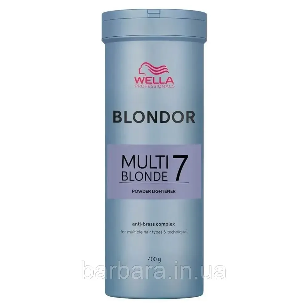 Осветляющий порошок Wella Blondor Multi Blonde Powder 7 рівнів Мультиблонд 400 г Киев - изображение 1