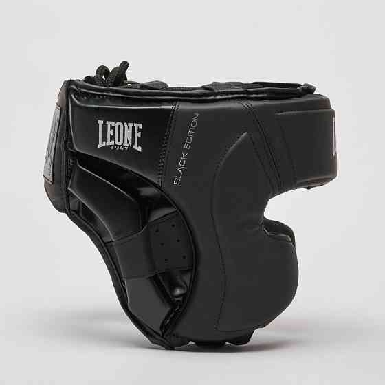 Боксерський шолом Leone CS435 BLACK Edition L (капа у комплекті) Каменское