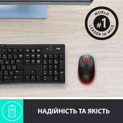 Мышка Logitech M190 Red (910-005908) Винница