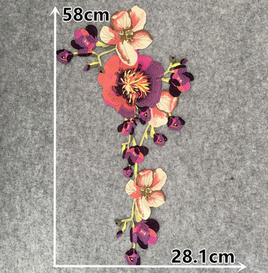 Аппликация на одежду пришиваня Орхидеи Киев - изображение 2