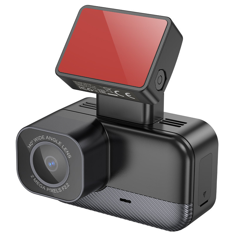 Відеореєстратор HOCO DV10 mini screen dashcam Black Київ - фото 3
