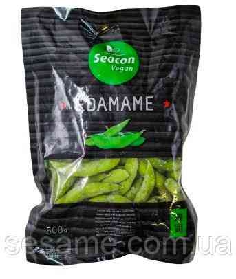 Боби Едамамі не очищені, заморожені Edamame Seacon 500 грам Харків