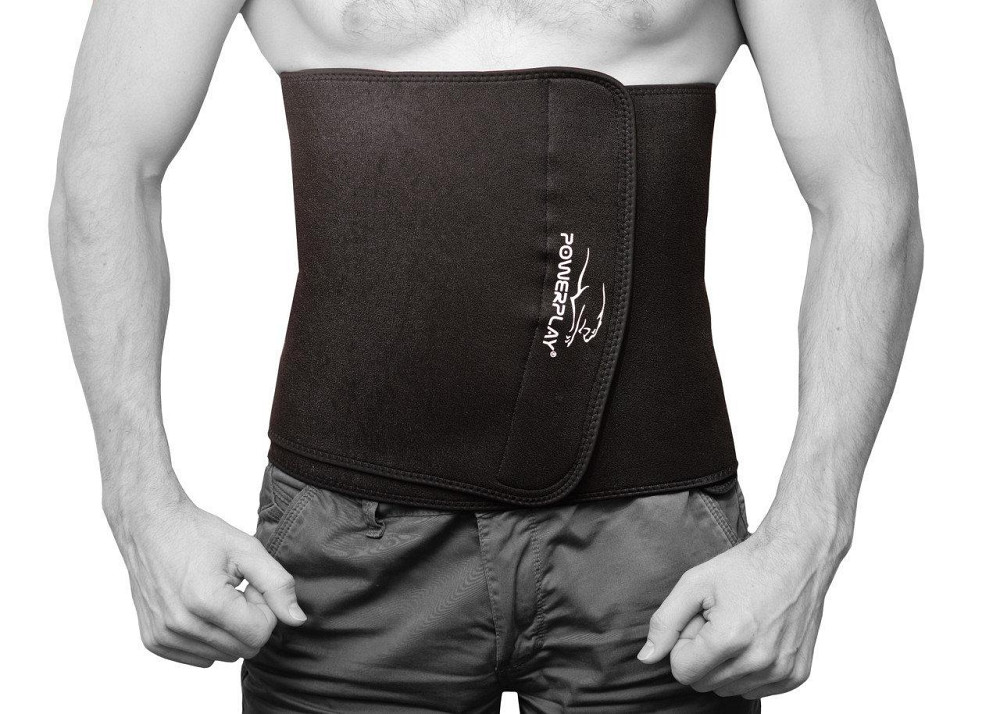 Пояс для схуднення PowerPlay 4301 (100*30 см) Чорний Луцк - изображение 2