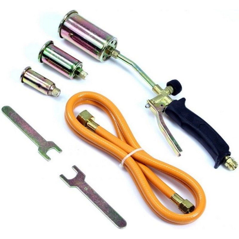 MASTERTOOL Пальник ручний газоповітряний MASTERTOOL з насадками Ø 25/35/50 мм 400 мм 3785 г/год Киев - изображение 1