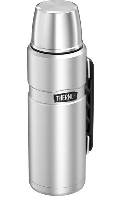 Термос 1.2 літра з ручкою для напоїв Thermos "Stainless King" (170060) Нержавіюча сталь Нововолинськ - фото 3