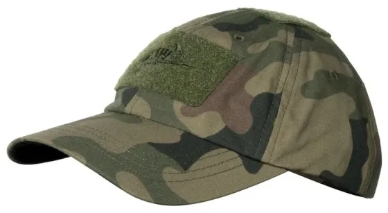 Універсальна Тактична Бейсболка з козирком Helikon-Tex "Ripstop" (CZ-BBC-PR-04) Woodland Нововолинськ