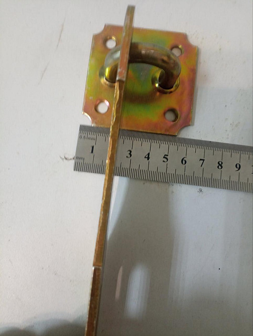 Скоба-скобель колодки  45х230мм, оцинк жовтий "P-o" Київ - фото 4