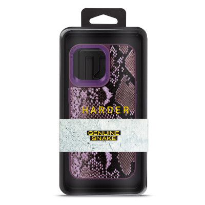 Чохол до мобільного телефона Harder Genuine Snake Apple iPhone 14 Pro Max Dark Purple (ARM76791) Вінниця - фото 3