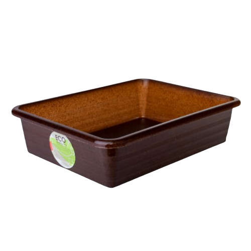 Лоток універсальний 24,8*19*6см коричневий Eco Wood Алеана Житомир